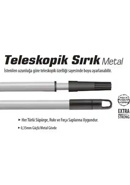 İki farklı teleskopik metal sırık ürününün detaylı karşılaştırması ve kullanım alanları