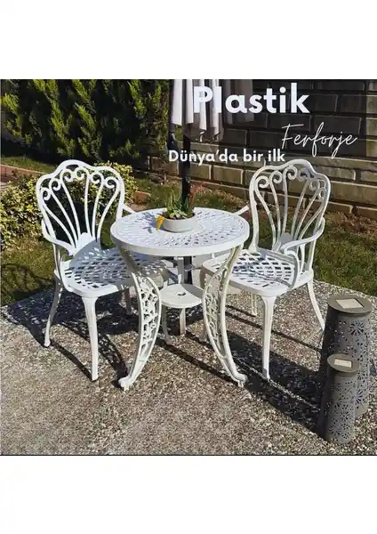 İki IVF İstanbul Ferforje Görünümlü Plastik Masa ve Sandalye Takımı Karşılaştırması 75-90 Karakterlik Başlık