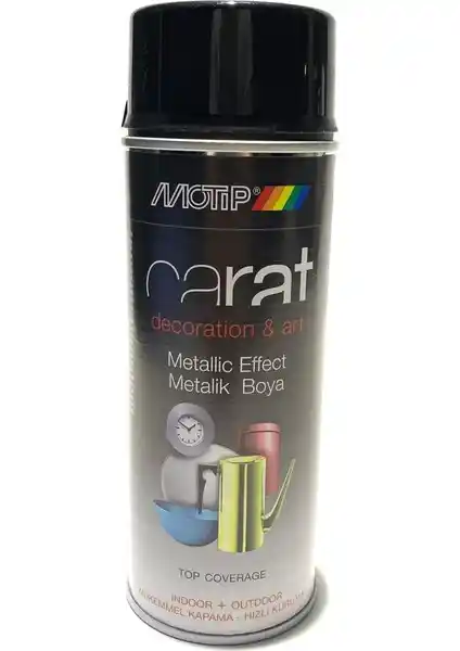 Motip Carat Siyah Sprey Boya Karşılaştırması: Metalik ve Mat Seçenekler