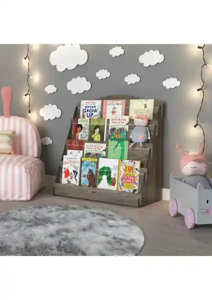 Montessori tarzı çocuk kitaplıklarının karşılaştırması: Mingitav Lucky ve Zeo Wood Design modelleri