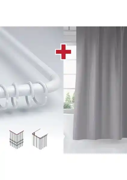 Tropik Home Banyo Perdesi Karşılaştırması: Gri ve Papatya Desenli Modeller