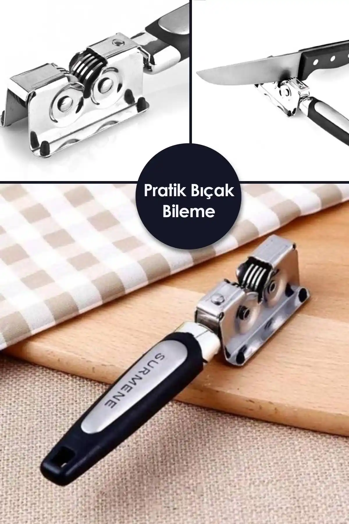 Anadolu Saray Çarşısı Paslanmaz Çelik Bıçak Bileme Aparatı Özellikleri ve Kullanım İpuçları