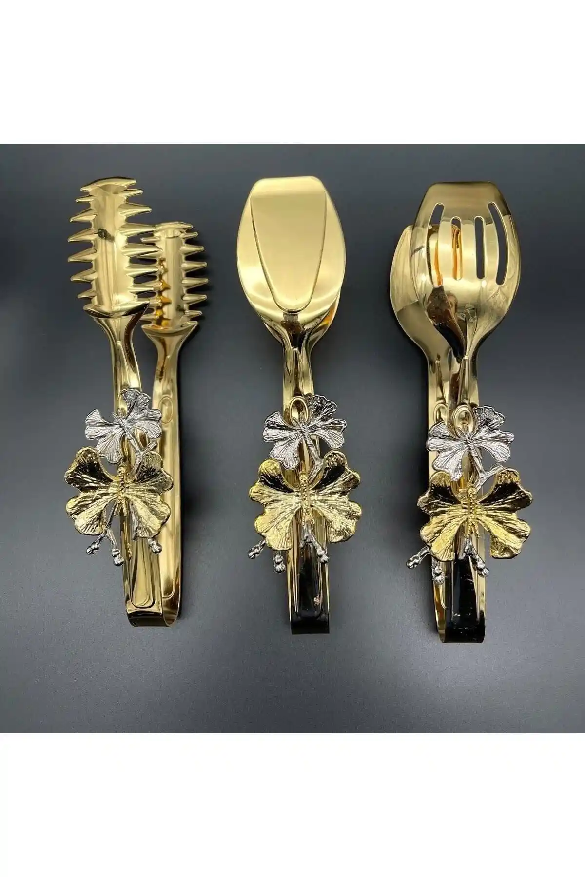Aslı Hediyelik Kelebekli Gold ve Fiyakalı Kelebek Aksesuarlı Servis Setleri Karşılaştırması