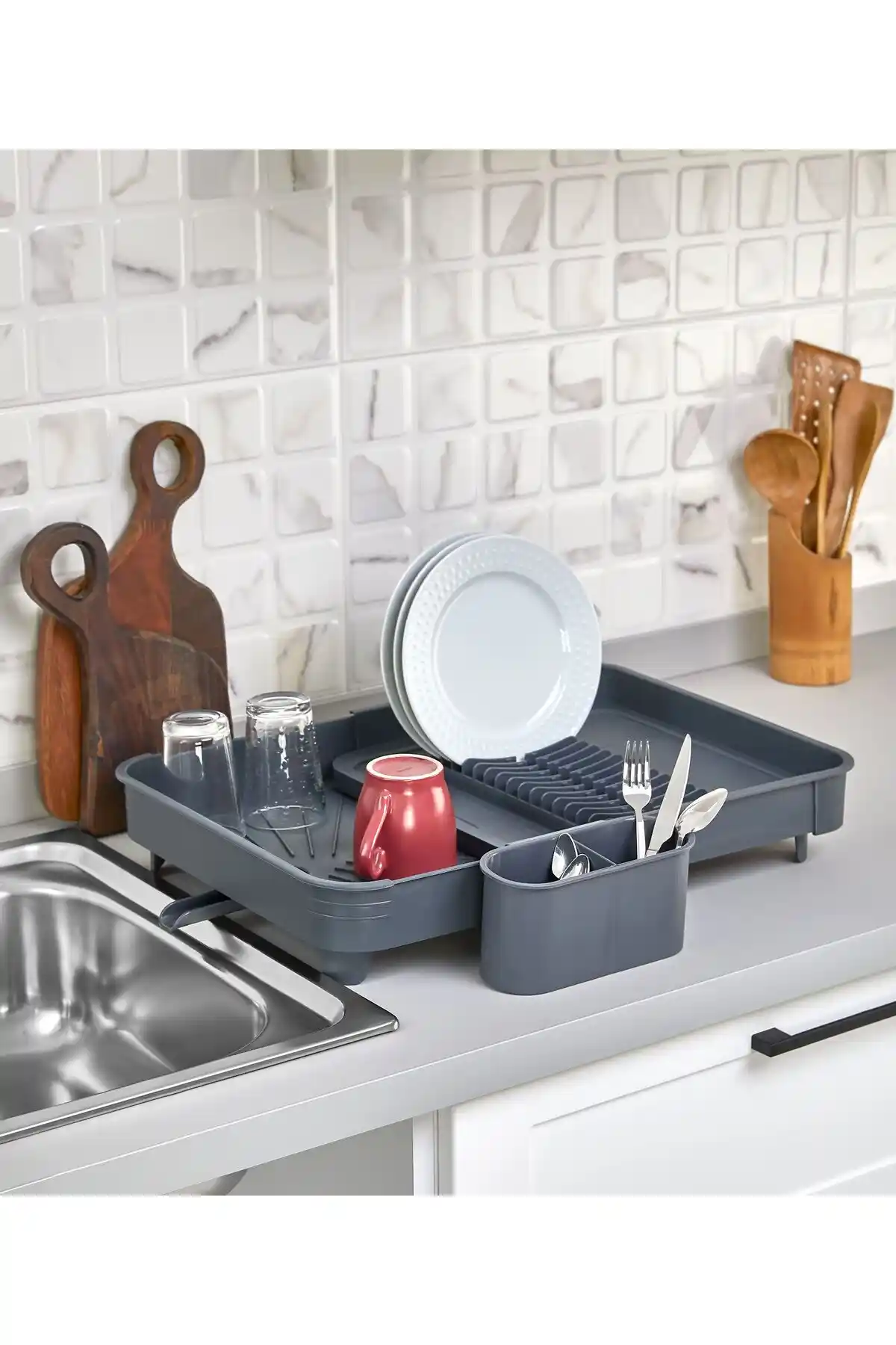 ASlife Açılır Kapanır ve Nandy Home Katlanır Bulaşıklık Karşılaştırması