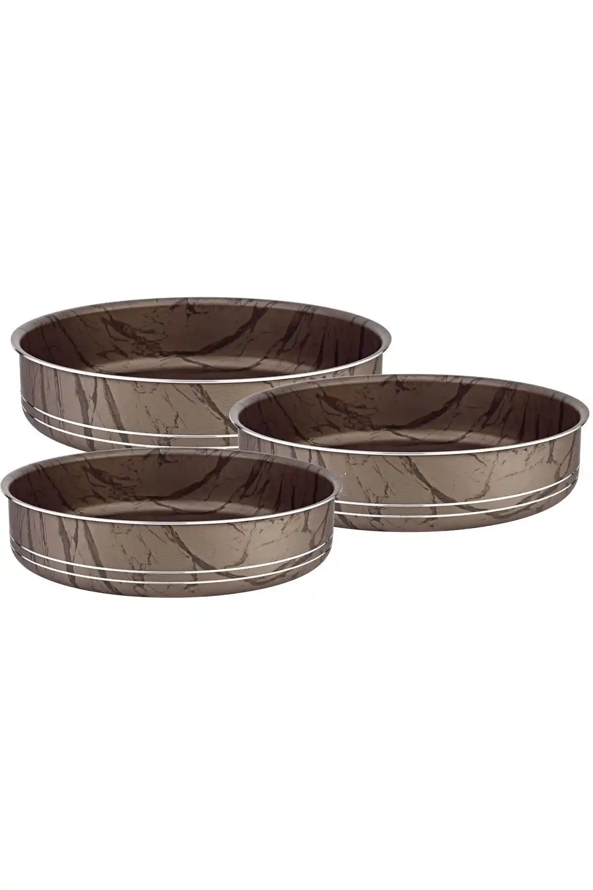 Bonera 3'lü Tuna Fırın Tepsisi Seti Modern ve Dayanıklı Tasarımıyla Mutfakta Şıklık Sağlar