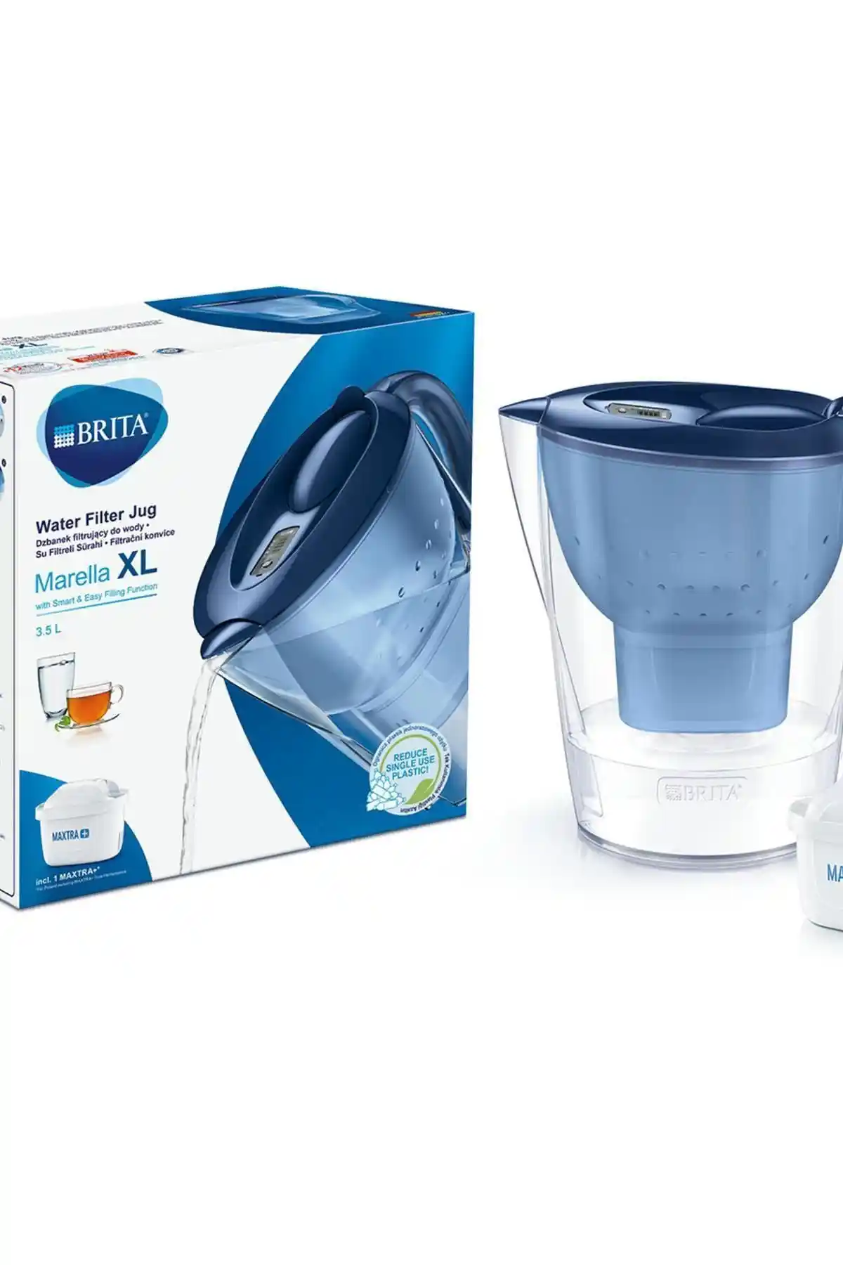 Brita Marella XL 3 Filtreli Su Arıtma Sürahisi ile Sağlıklı ve Lezzetli Su Deneyimi