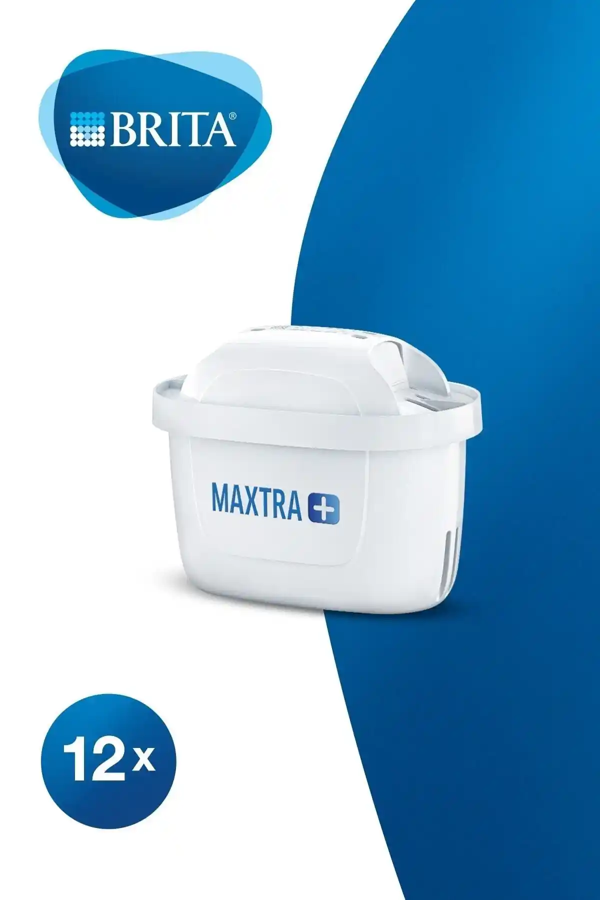 Brita Maxtra Plus Yedek Su Arıtma Filtresi 12'li - Sağlıklı ve Lezzetli Su İçin Güvenilir Çözüm