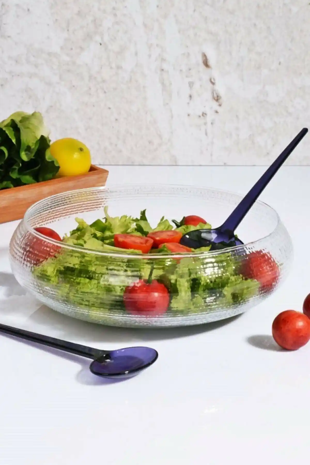 California Cam Salata ve Meyve Kasesi Şık ve Fonksiyonel Tasarım 80 karakter