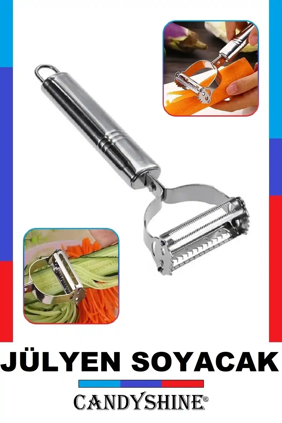 CandyShine ve Soillium Çok Amaçlı Jülyen Soyucu Karşılaştırması ve Kullanım İpuçları