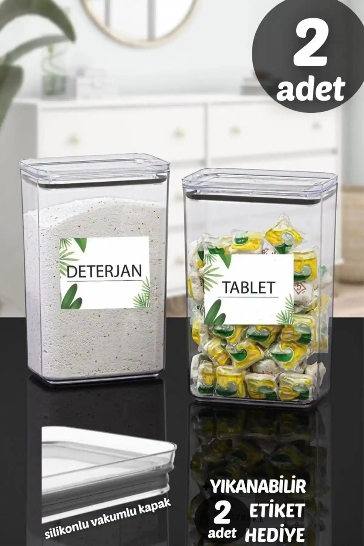 Comprox ve Meleni Home Deterjan Saklama Kapları Karşılaştırması