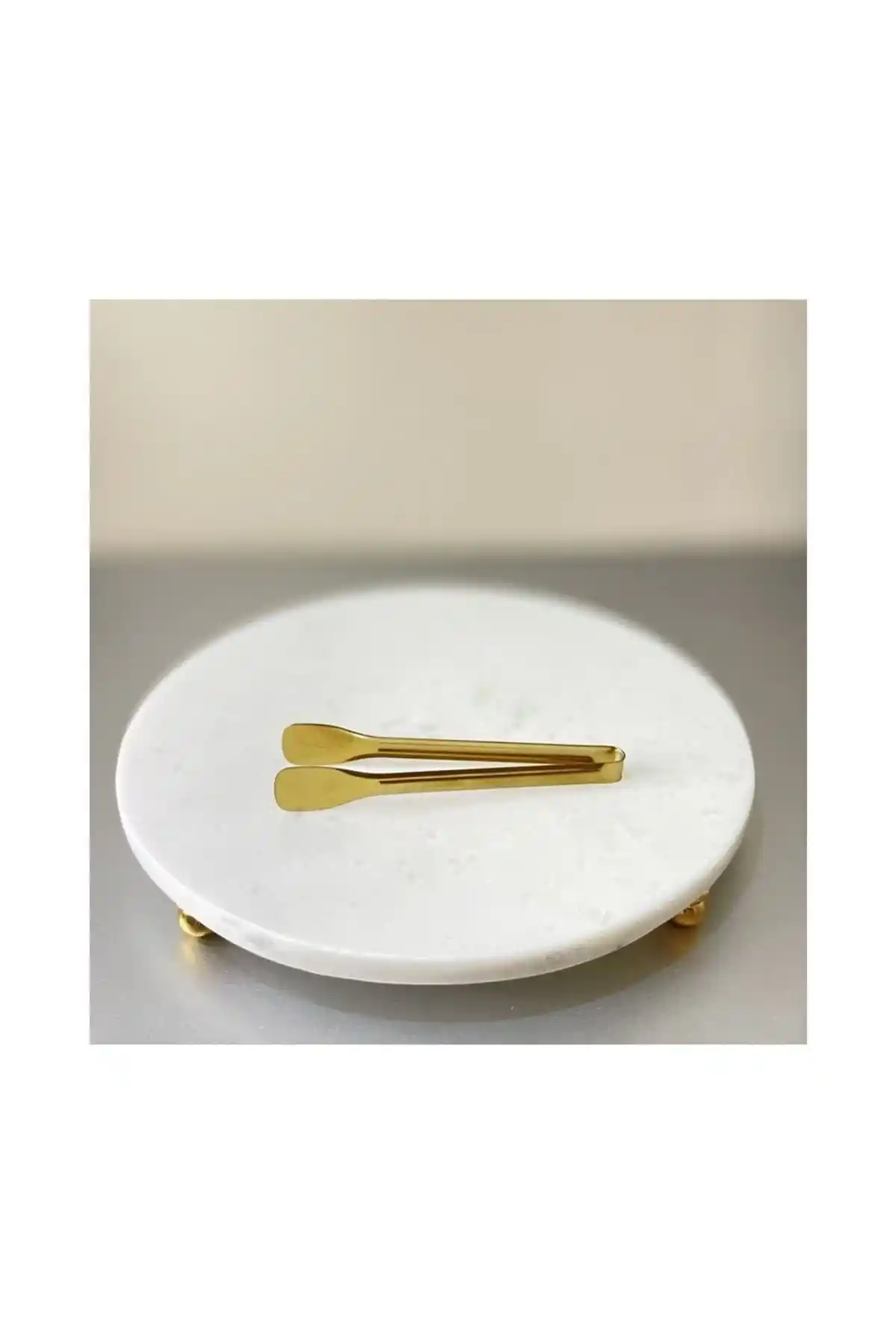 Demir Çeyiz Dmr Life Gold Altın Renkli Paslanmaz Çelik Şeker Maşası