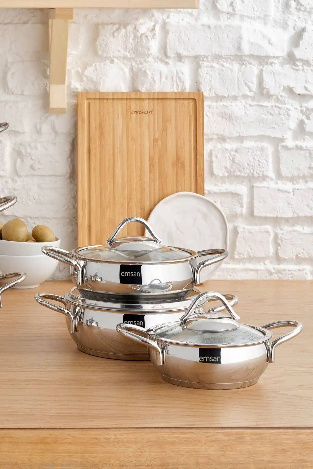 Emsan Cemre ve Taç Vitali İndüksiyon Tabanlı Çelik Setleri Karşılaştırması