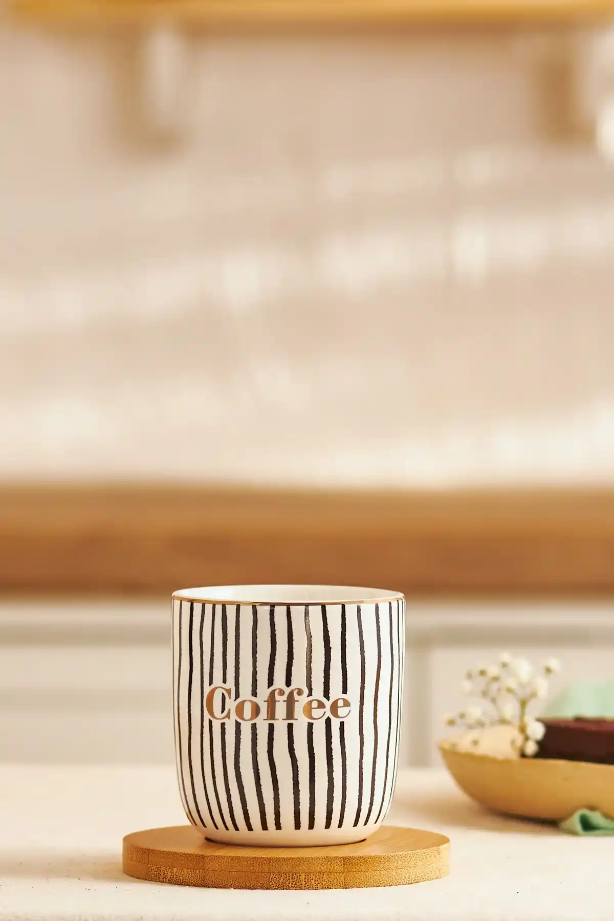 Emsan Tinycoffe 2 Parça Kemik Kupa Seti Modern ve Şık Tasarım ile Dayanıklı Kullanım