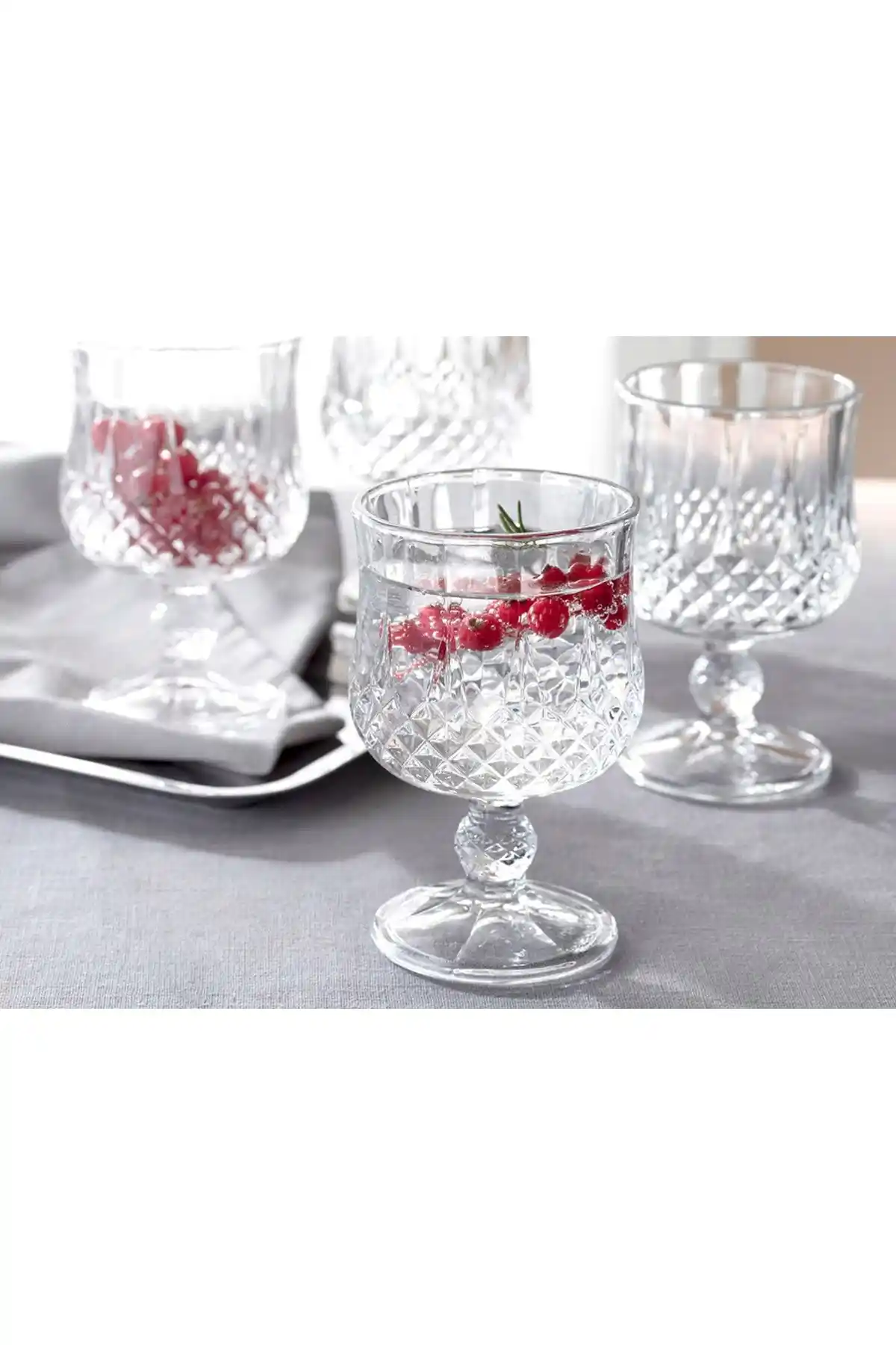 English Home STD Rich Cam 4'lü Kadeh 200 ml Şık ve Dayanıklı İçki Aksesuarı