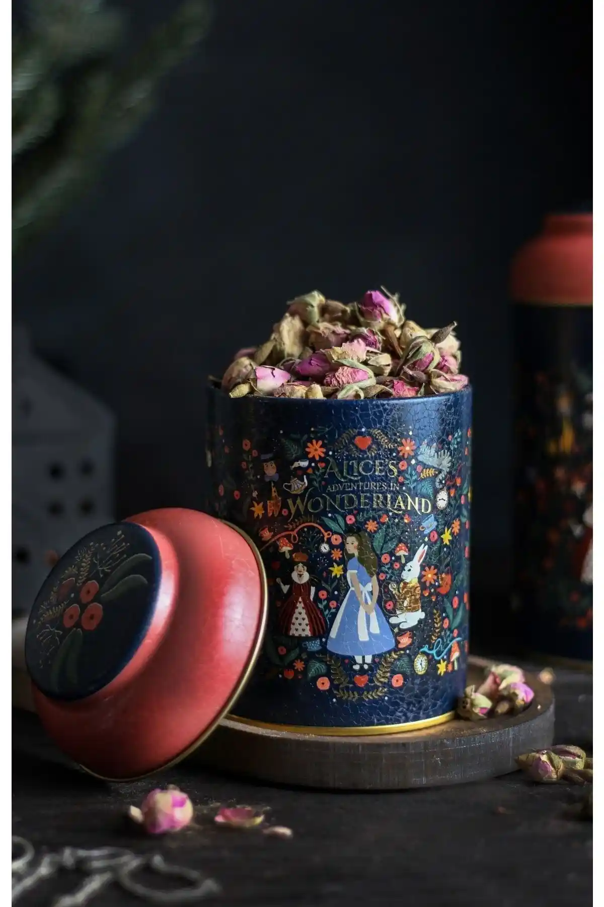 Evle Er080-9a Tales Alices Desenli Baharatlık 0,6 Litre Modern ve Şık Tasarım