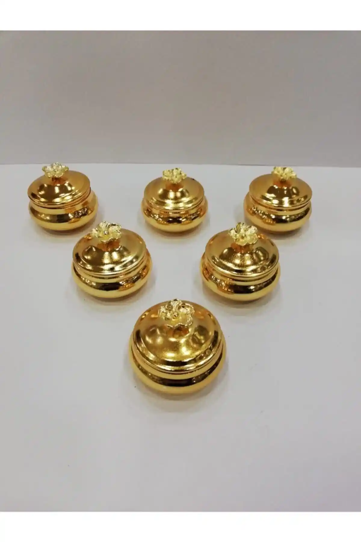 EVRA Lüx Japon Gülü Kahve Yanı Lokumluk ve Şekerlik Seti: Zarif ve İşlevsel Tasarım