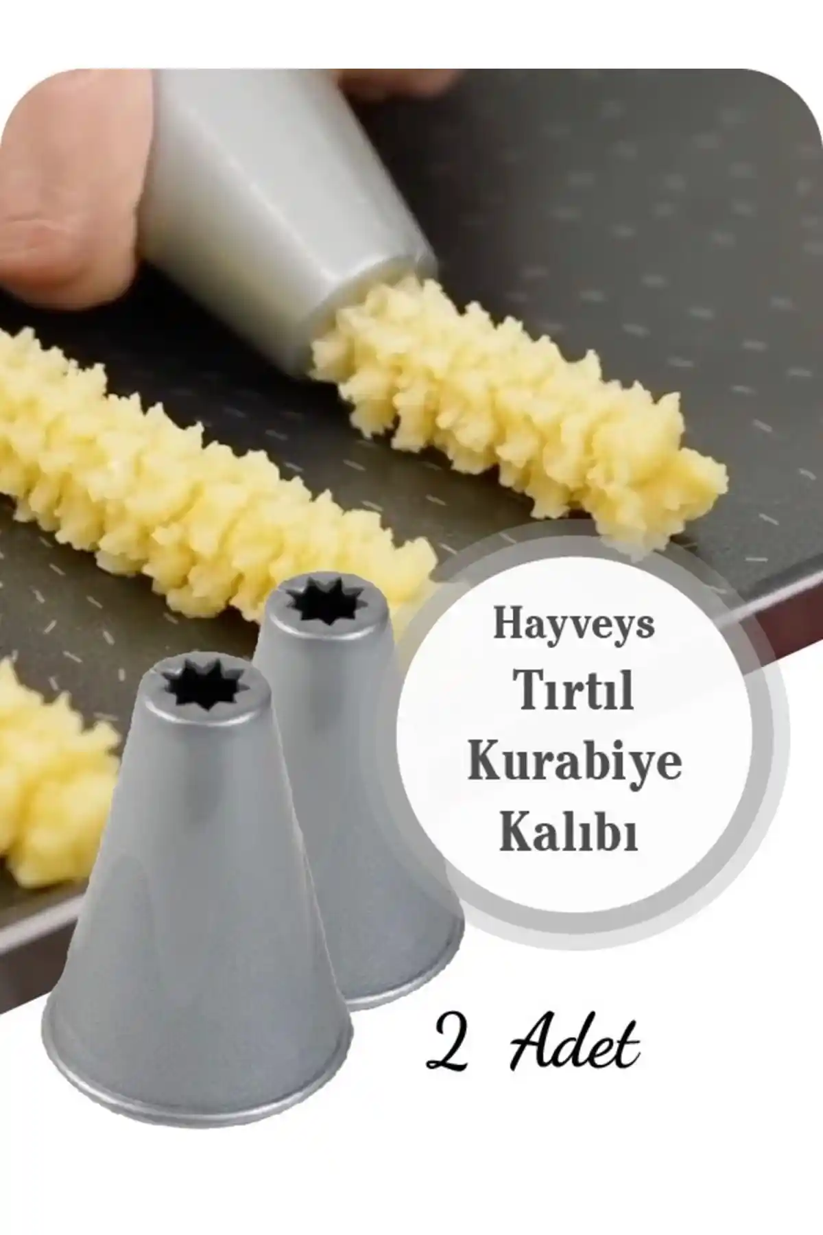 Hayveys 2'li Eğlenceli Tırtıl Tasarımlı Pratik Kurabiye Kalıbı Ürün Tanıtımı ve Kullanım Özellikleri