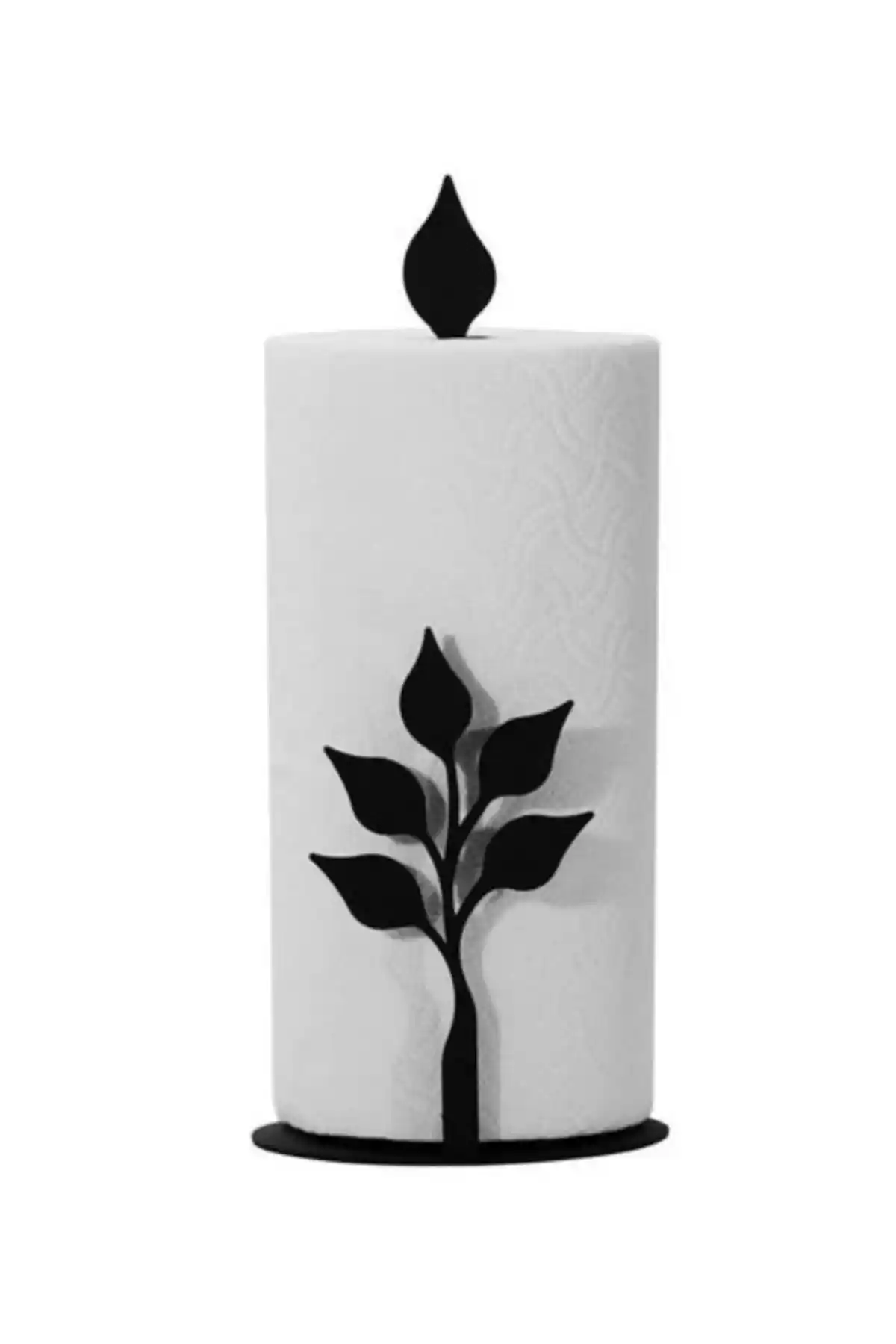 Hzm Collection Metal Kağıt Havluluk Siyah Modern Tasarım ve Dayanıklılık Özellikleri