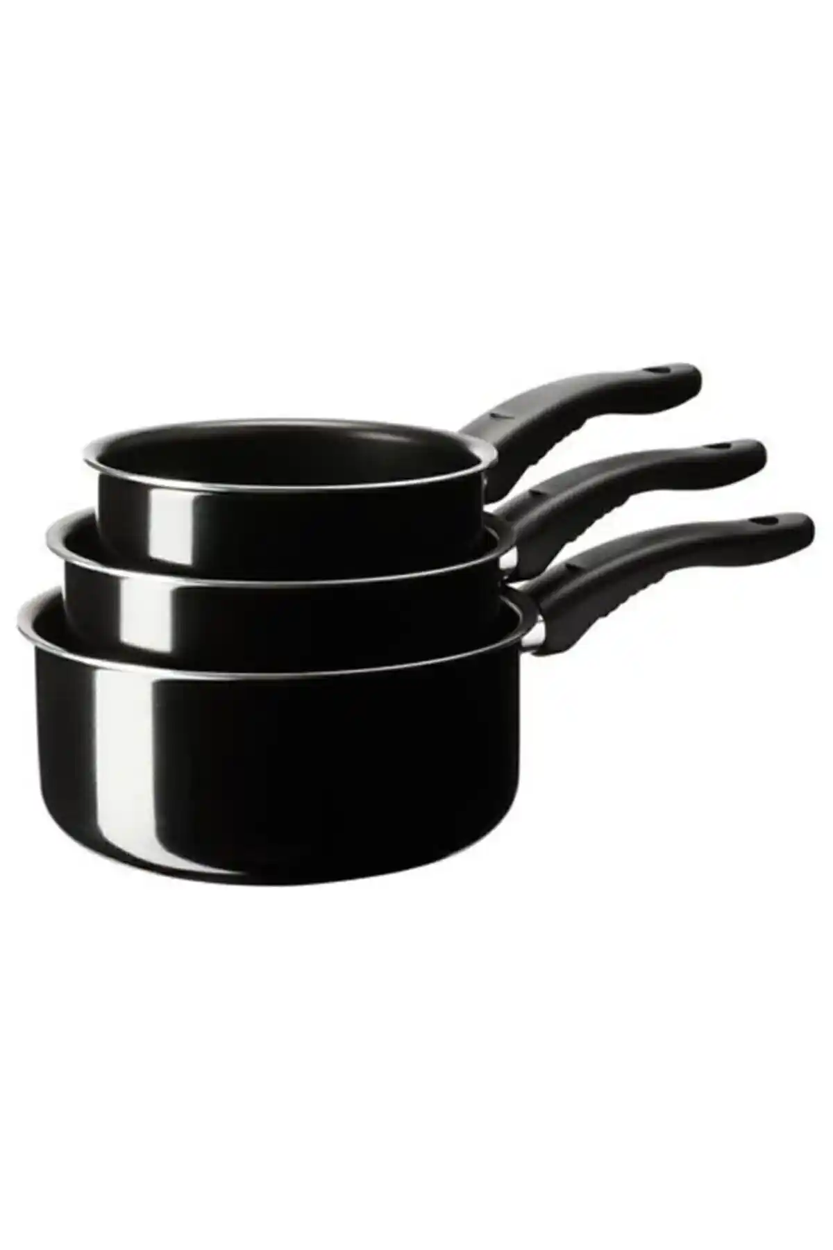 İKEA 3'lü Sos Tenceresi Seti: Fonksiyonel ve Şık Mutfak Gereçleri