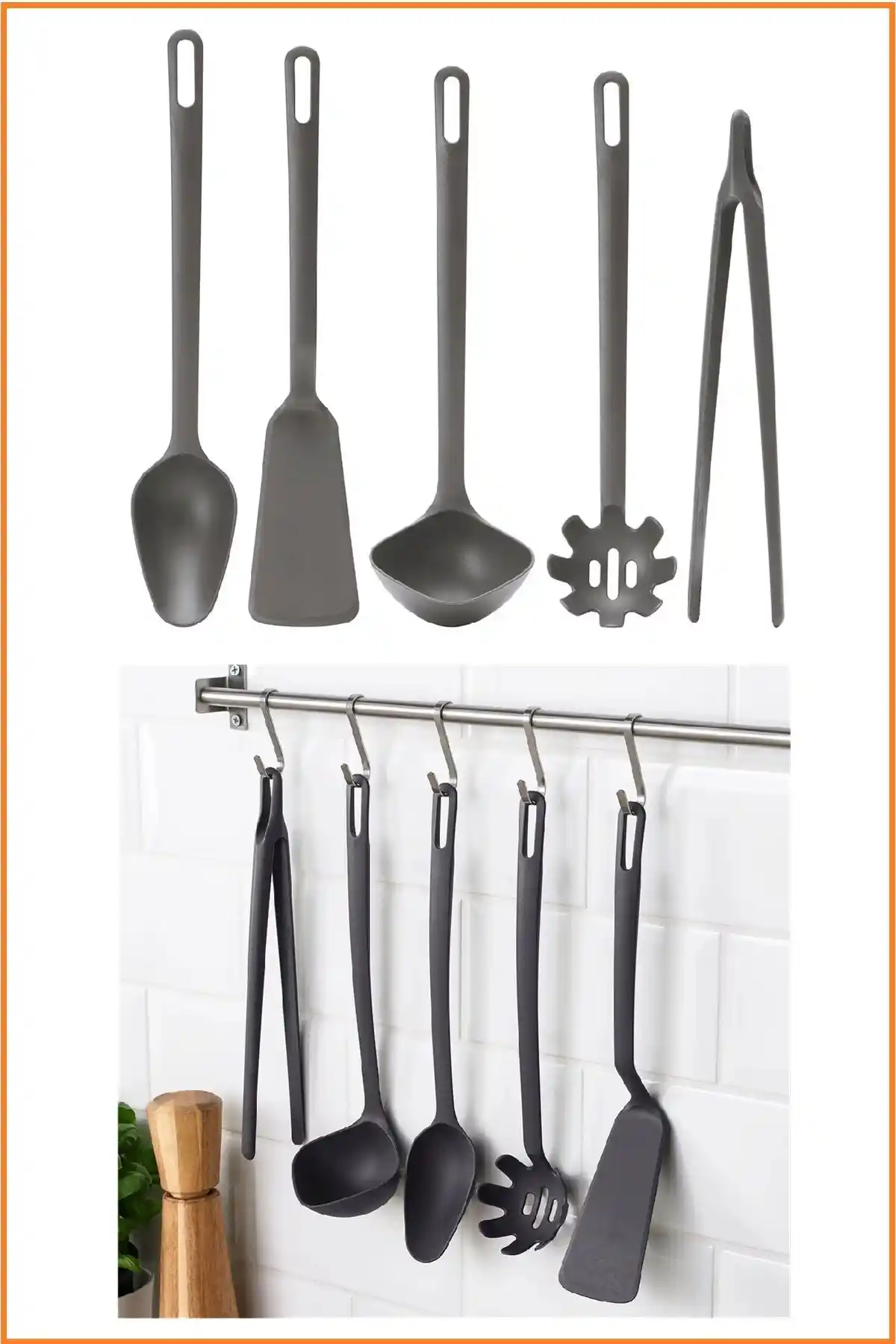 IKEA Fullandad Servis Gereçleri Seti: Dayanıklı ve Pratik Mutfak Araçları