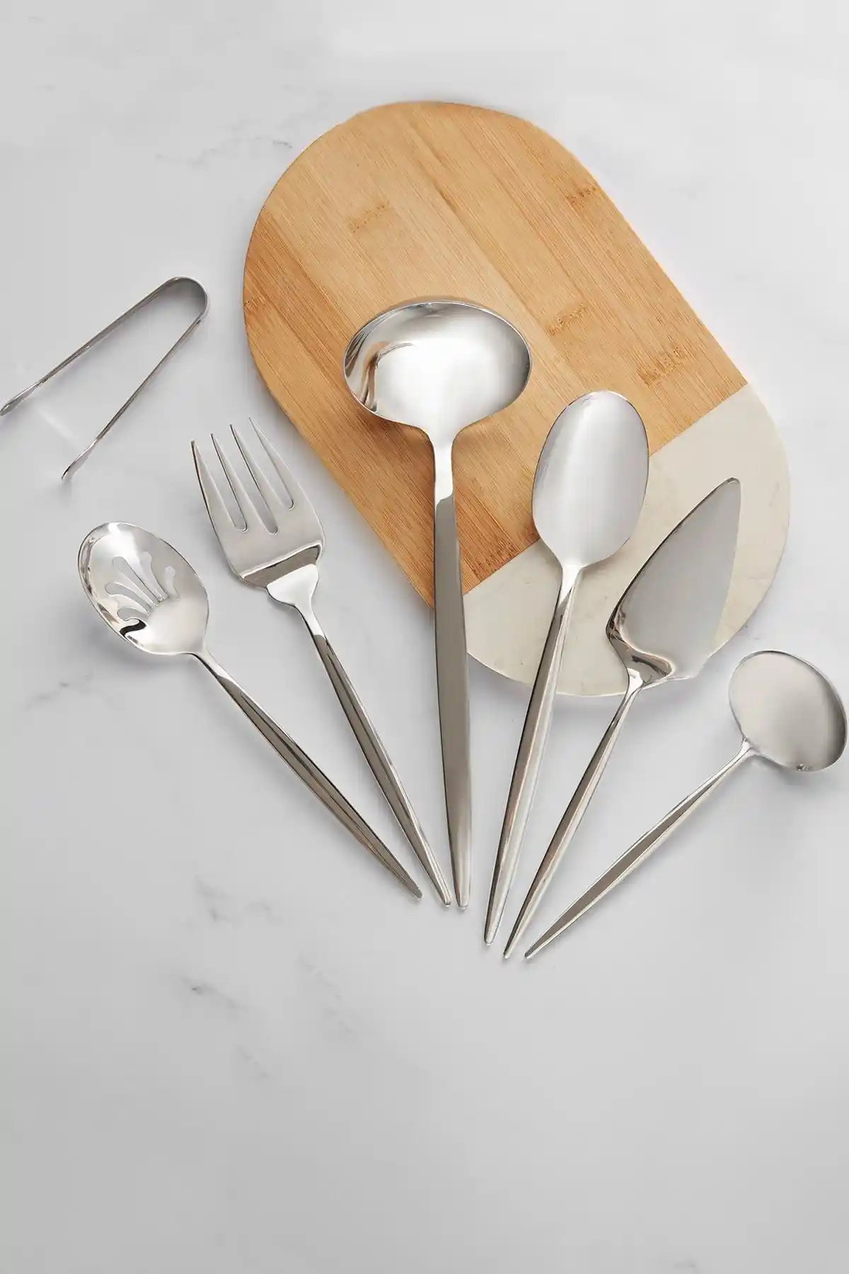 Karaca 7 Parça Servis Seti Lizbon: Modern ve Dayanıklı Mutfak Aksesuarları