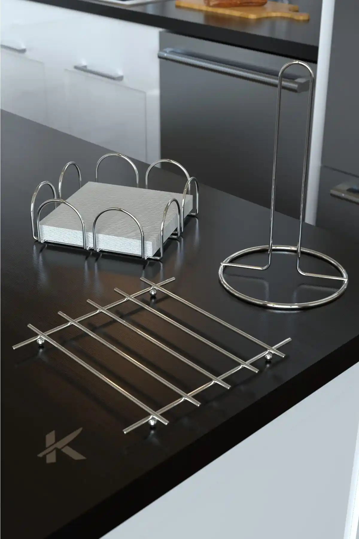 KARTEYA Lüx 3'lü ve Paslanmaz Gümüş Mutfak Servis Setleri Karşılaştırması