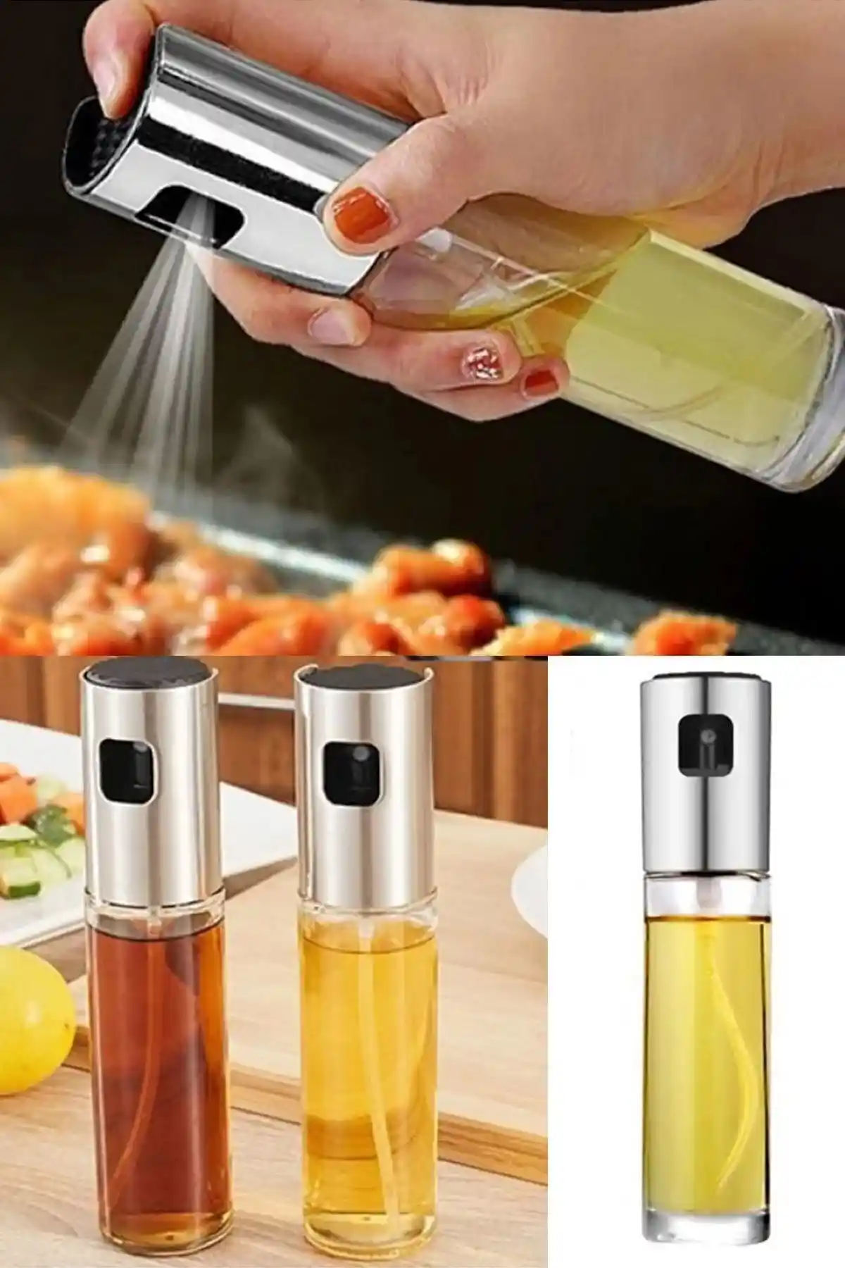 Keyfi Sepet Sprey Yağdanlık: Sağlıklı ve Pratik Mutfak İçin Modern Çözüm