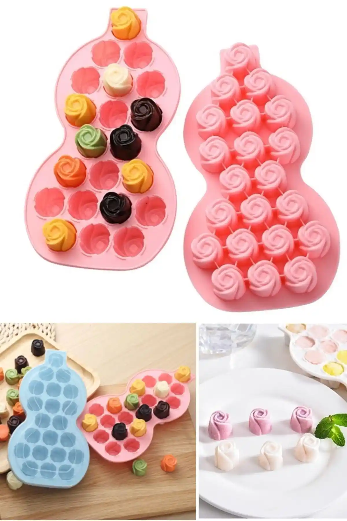 Kitchen Beauty Gül Şeklinde Silikon Buz Kalıpları Karşılaştırması ve Kullanım İpuçları