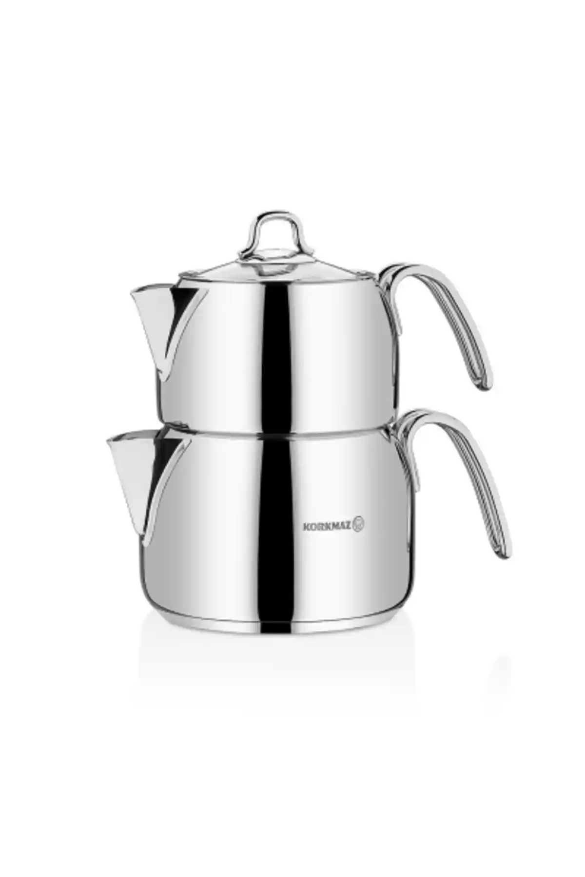 Korkmaz A029 Perla Mega ve Nehir Modern Maxi Çaydanlık Takımı Karşılaştırması