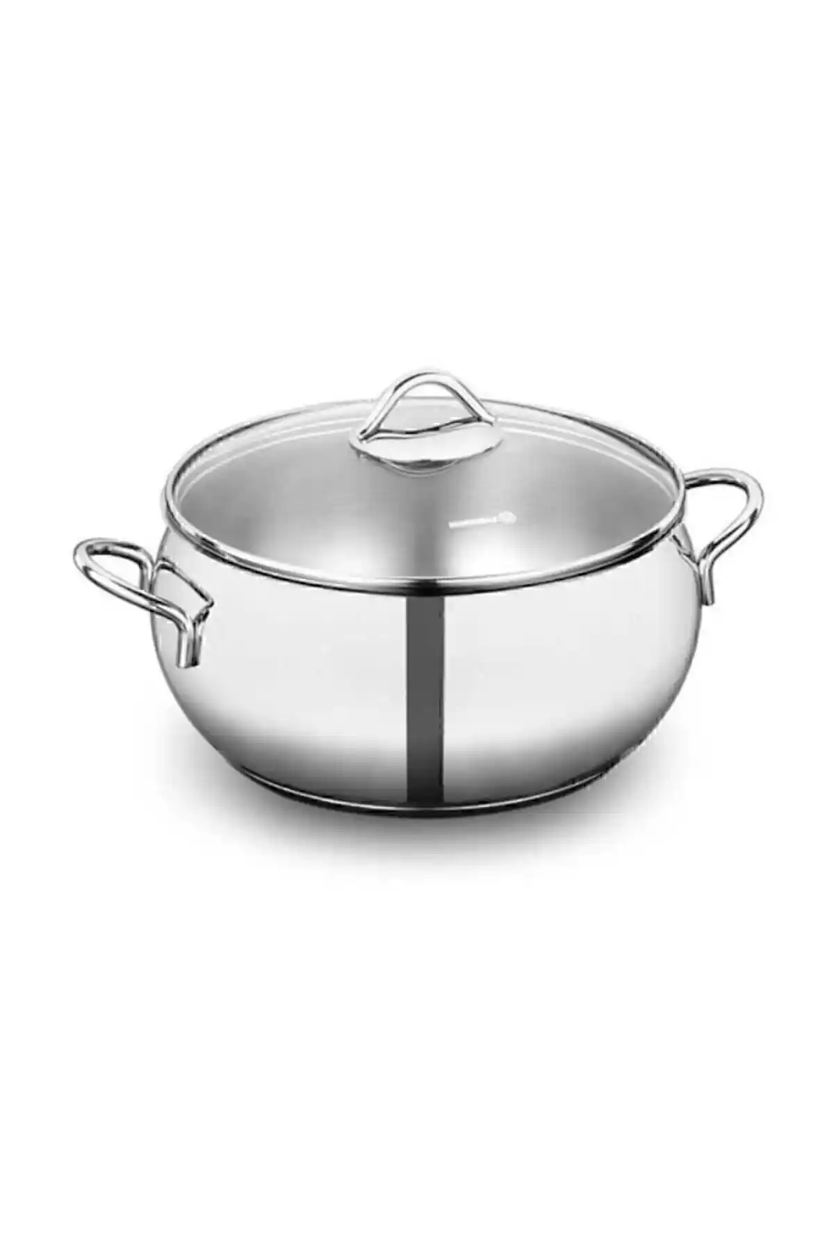 KORKMAZ A1072 Tombik Tencere: Dayanıklı ve Çok Amaçlı Paslanmaz Çelik Tencere