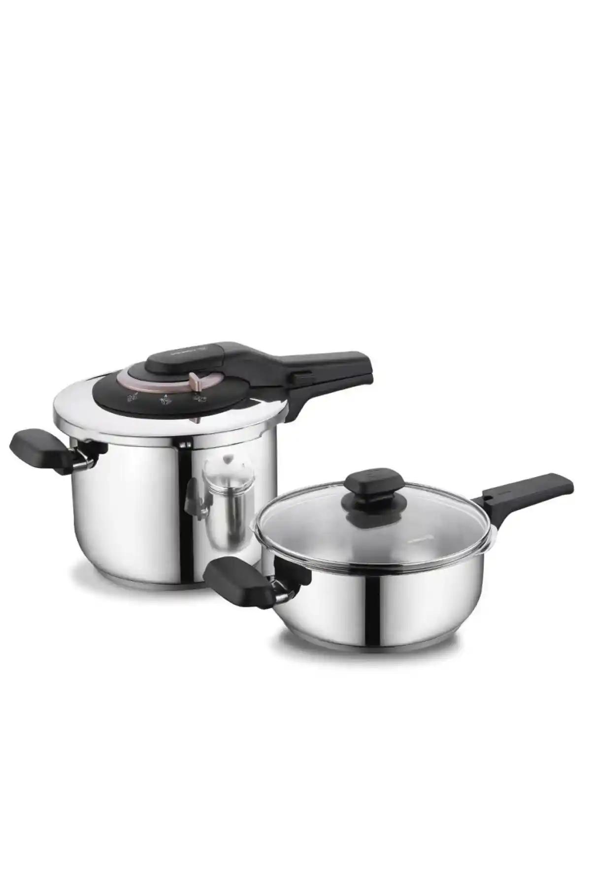 KORKMAZ A168 Vita Plus Quatro Düdüklü Tencere Seti Güvenli ve Enerji Verimli Pişirme Çözümü