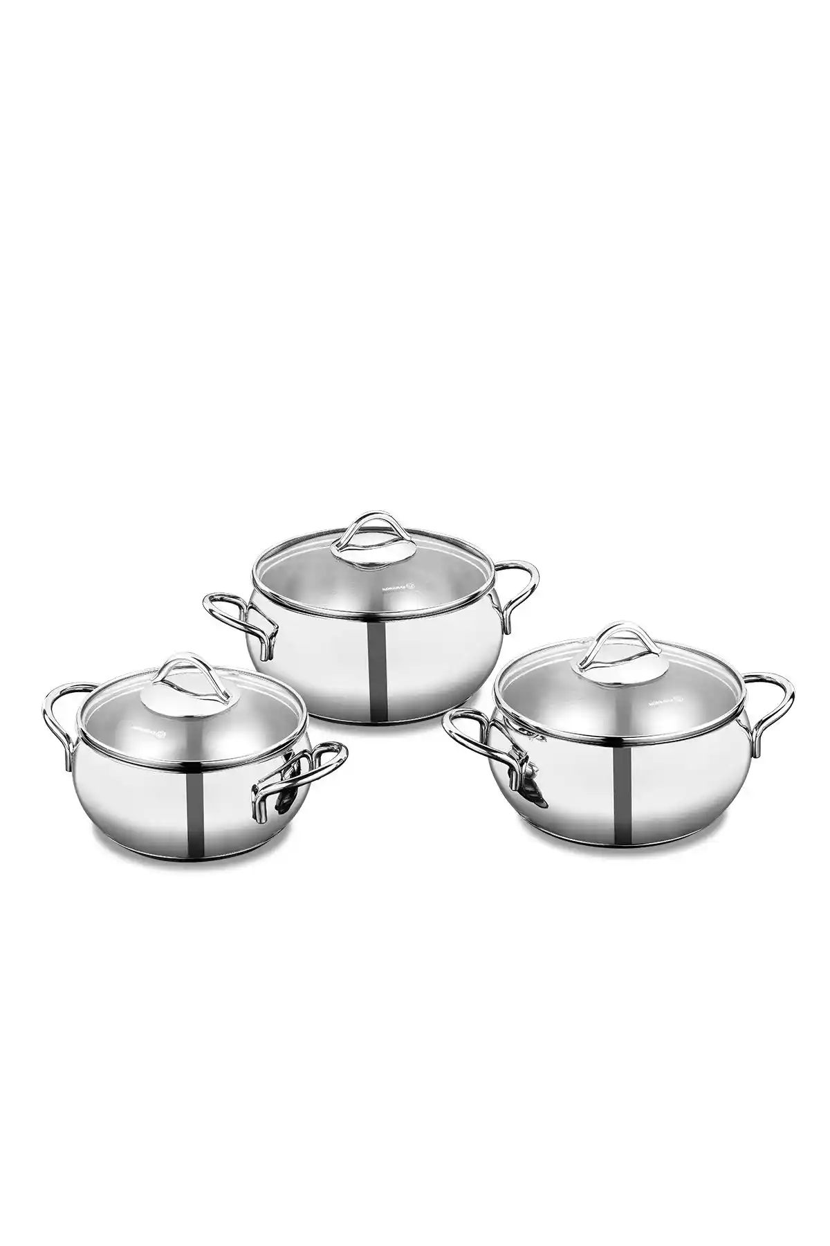 KORKMAZ A1801 Tombik Jr. 6 Parça Tencere Seti Mutfaklar İçin Kaliteli Seçenek