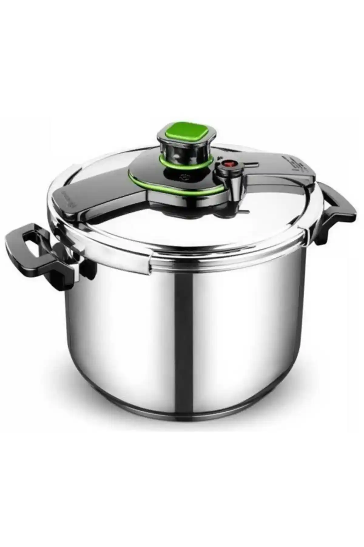 Korkmaz Tessa 12 Litre Siyah Düdüklü Tencere Güvenli ve Verimli Pişirme İçin