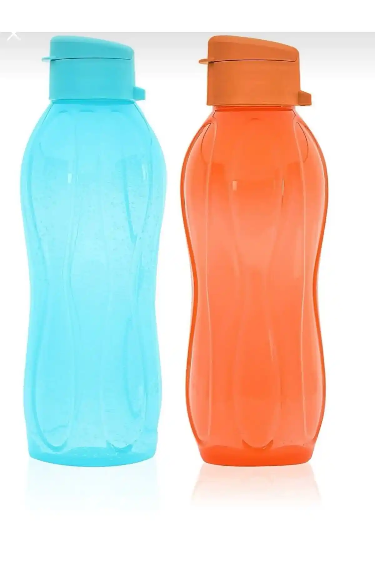 Küçük EW 2'li Set Eko Şişe Suluk Pratik Kapaklı 750 ml Çocuk ve Gençler İçin