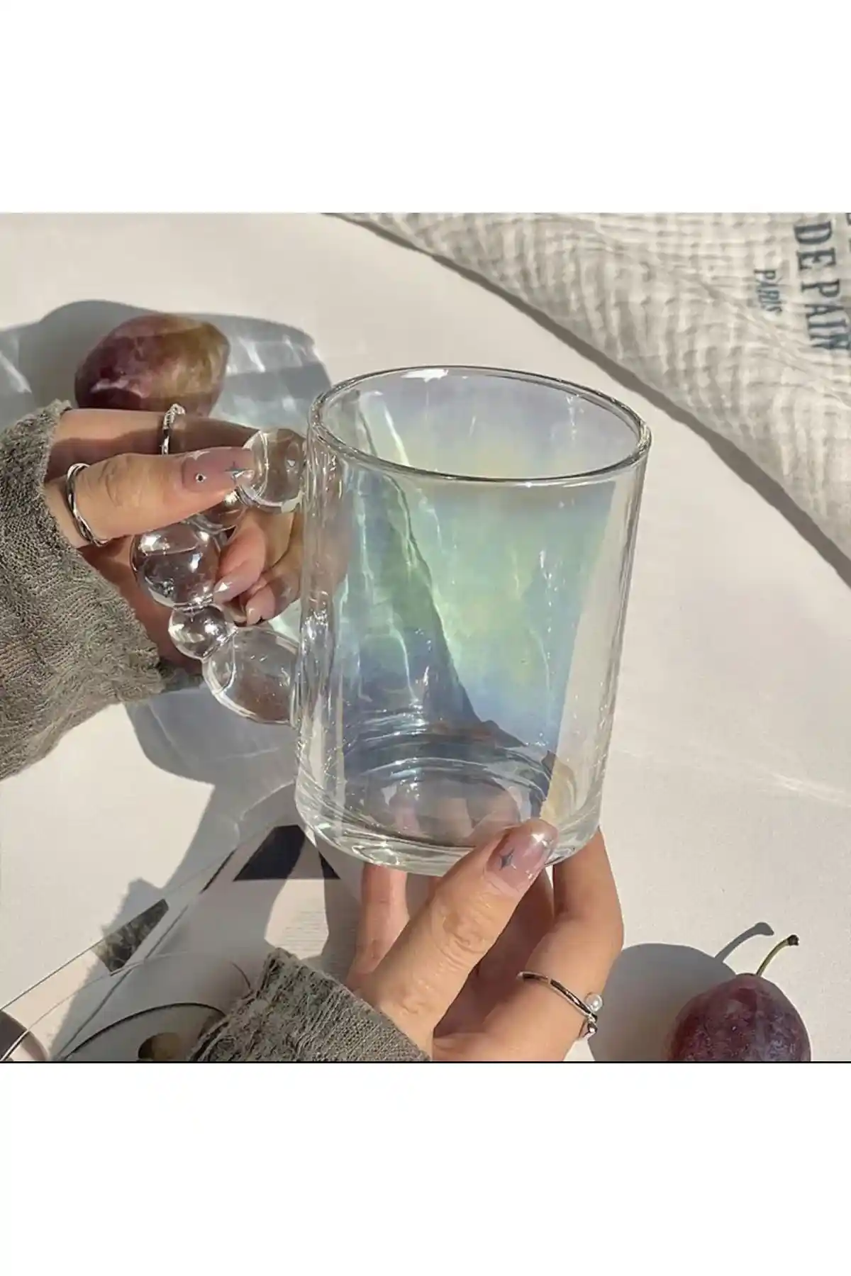 KÜÇÜK EW Isıya Dayanıklı Borosilikat Cam Bardak Modern Tasarım ve Dayanıklılık