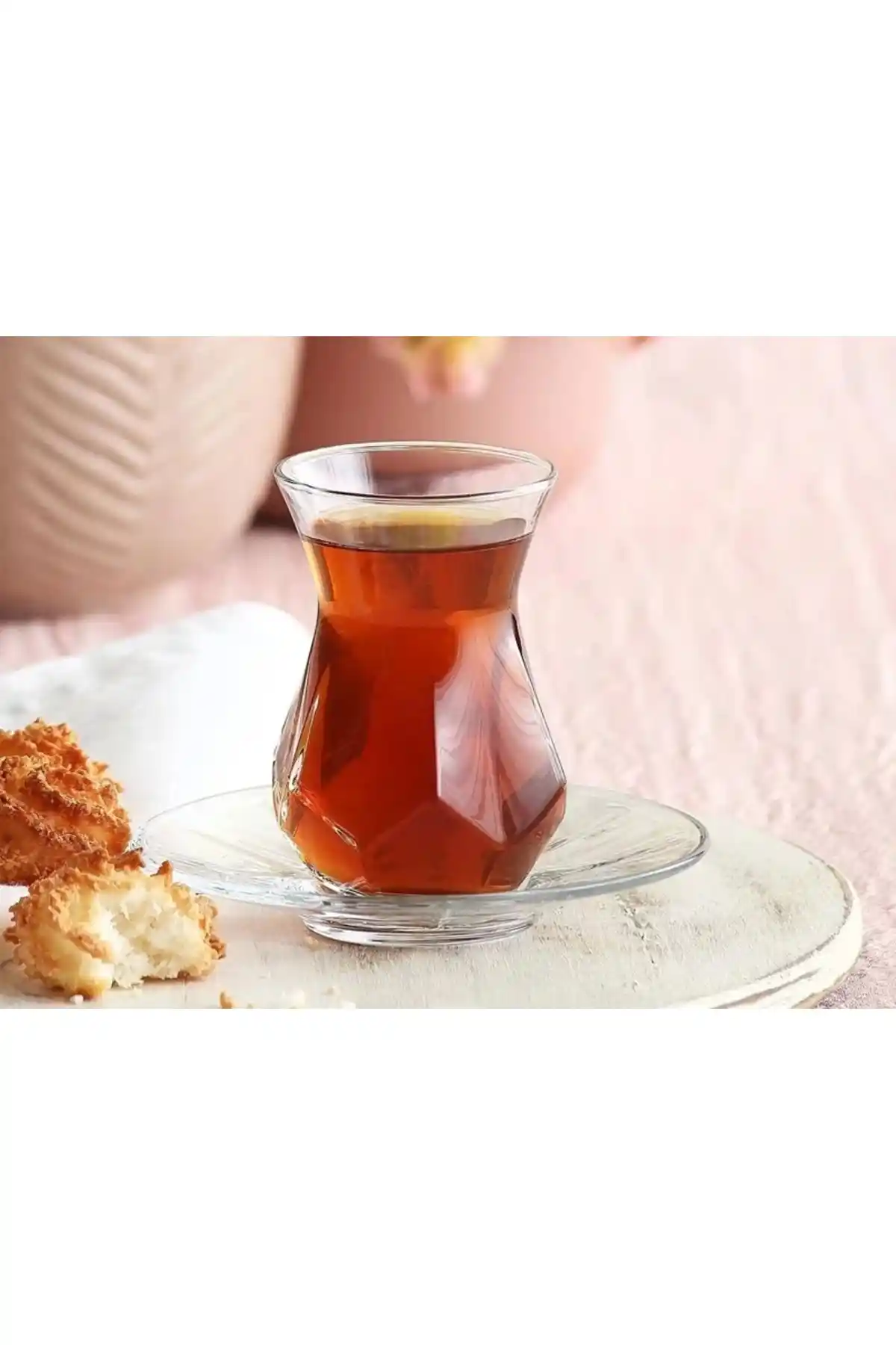 LAV Alya 6'lı Çay Bardağı Seti Modern ve Şık Tasarımıyla Ev Dekorasyonuna Uyum Sağlar