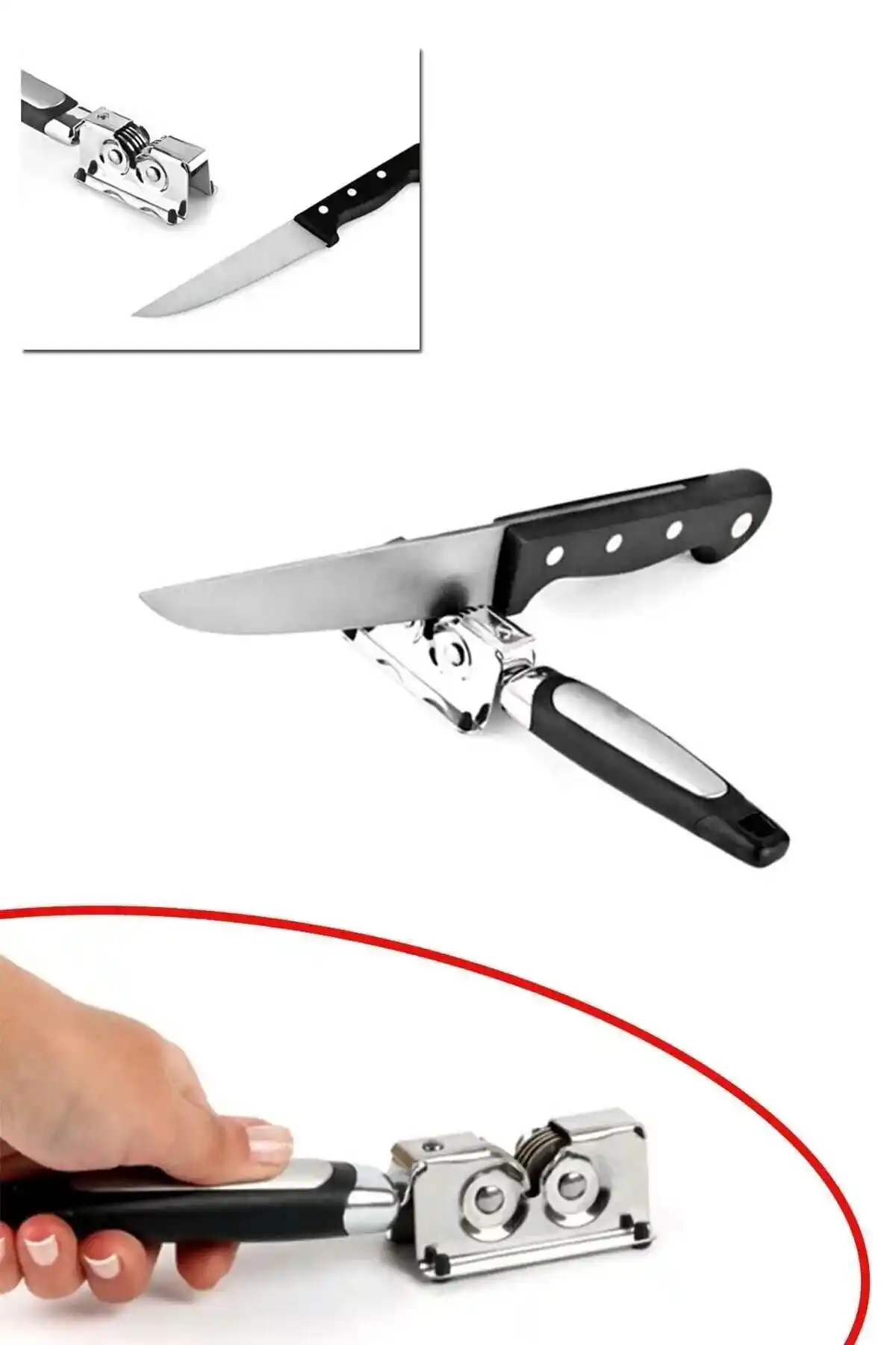 Lilya Home Paslanmaz Çelik Bıçak Bileme Aparatı Performans ve Dayanıklılık Analizi