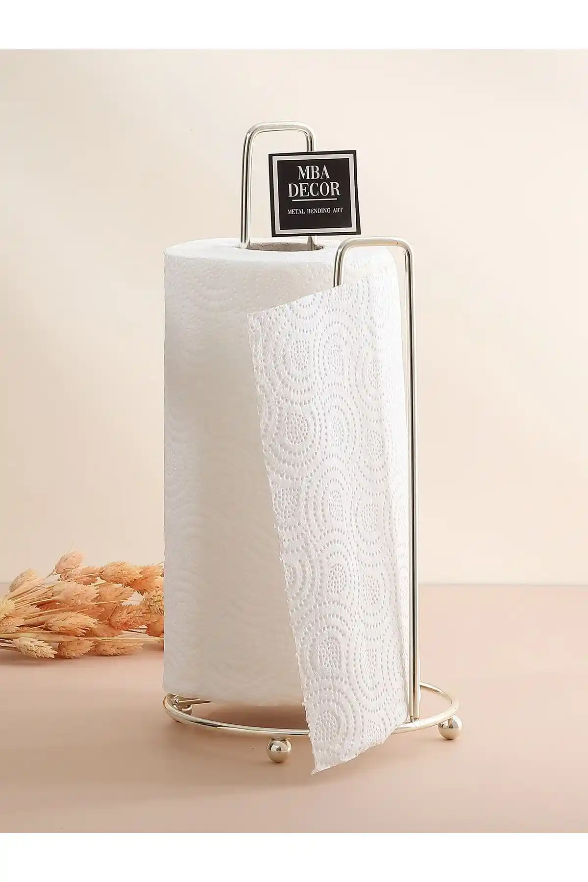 MBA Decor Metal Bending Art Paslanmaz Çelik Peçetelik Modern ve Dayanıklı Tasarım