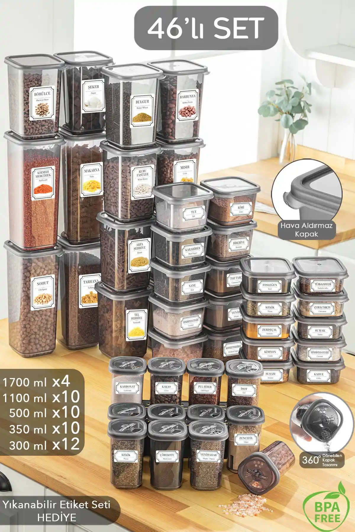 Meleni Home ve Nandy Home Saklama Kabı Setleri Karşılaştırması