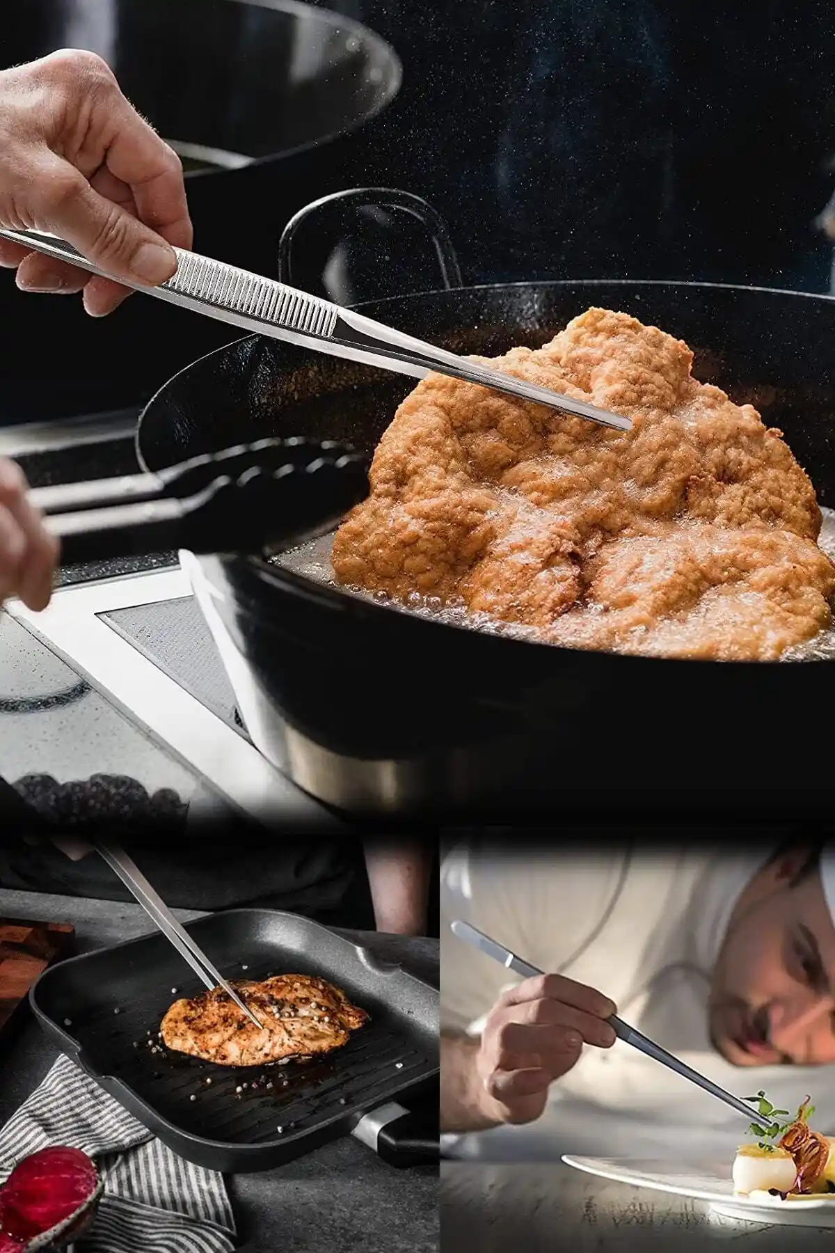 Mimoza Park Masterchef Pratik Cımbız Maşa: Çok Yönlü ve Dayanıklı Mutfak Aracı