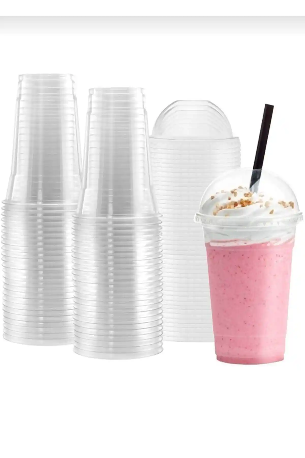 Miopack 350 cc Plastik Pet Limonata Milkshake Bardakları Detaylı İnceleme ve Özellikleri