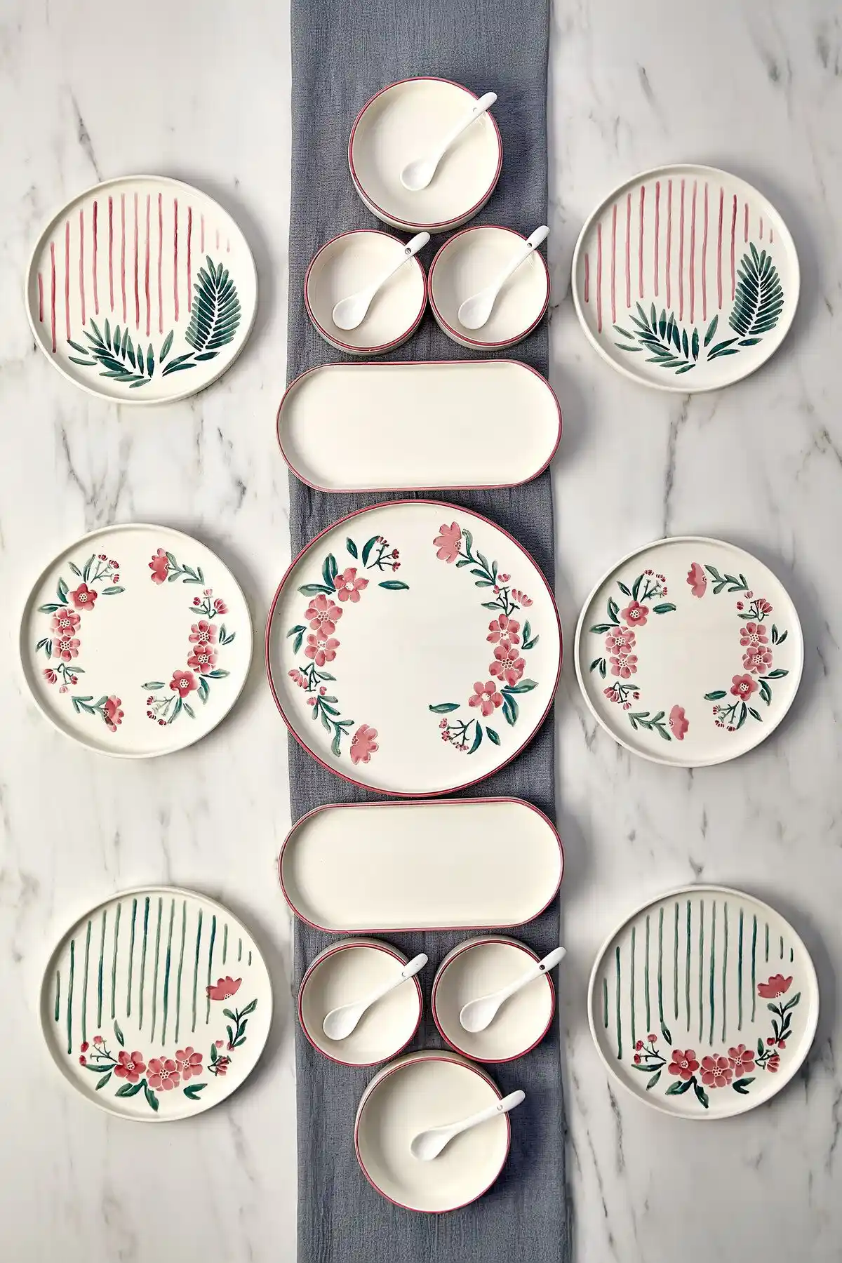 Modern ve Fonksiyonel 21 Parça Sakura Stackable Kahvaltı Takımı Ürün Tanıtımı ve Özellikleri