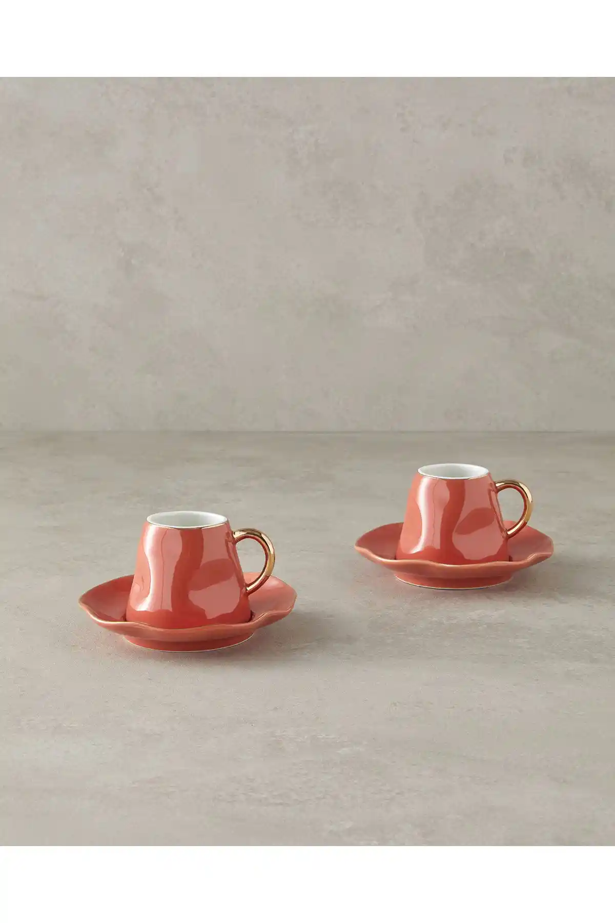 Modern ve Şık English Home Felix Bone China Kahve Fincan Takımı 4 Parça
