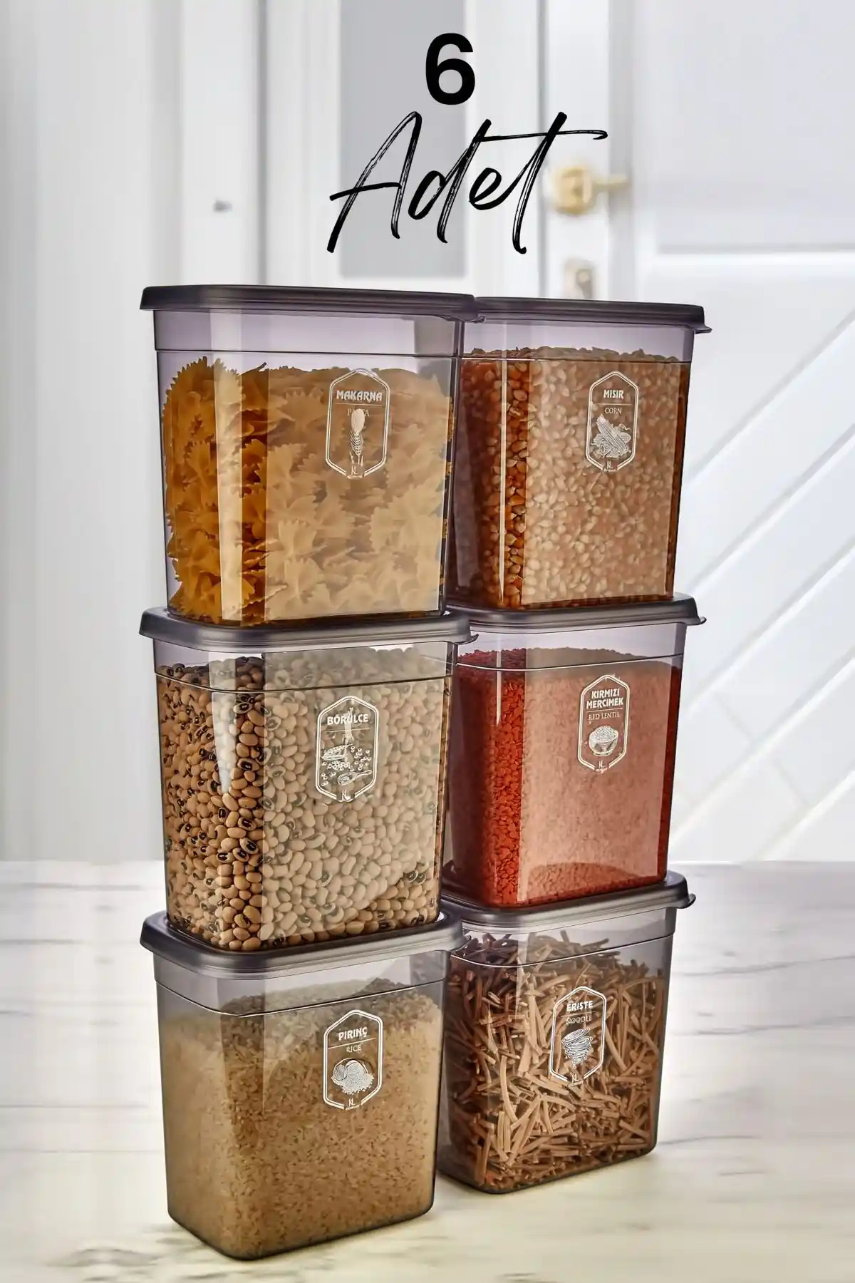 Mutfak Düzeni İçin Saklama Kabı Karşılaştırması: Kitchen Life ve Vienev Setleri