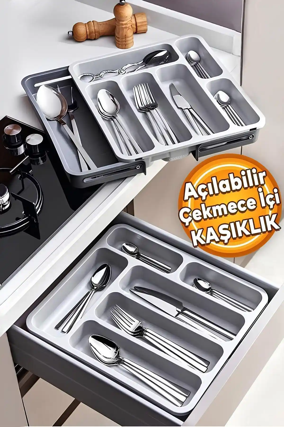 Mutfak Düzeninde İki Popüler Çekmece İçi Kaşıklık Karşılaştırması