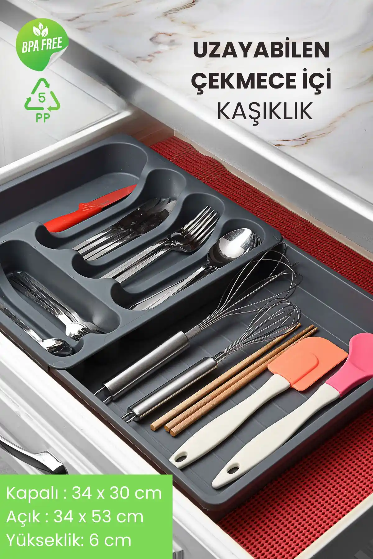 Mutfak Düzenleme İçin En İyi Çekmece İçi Kaşıklık Karşılaştırması (75-90 karakter)