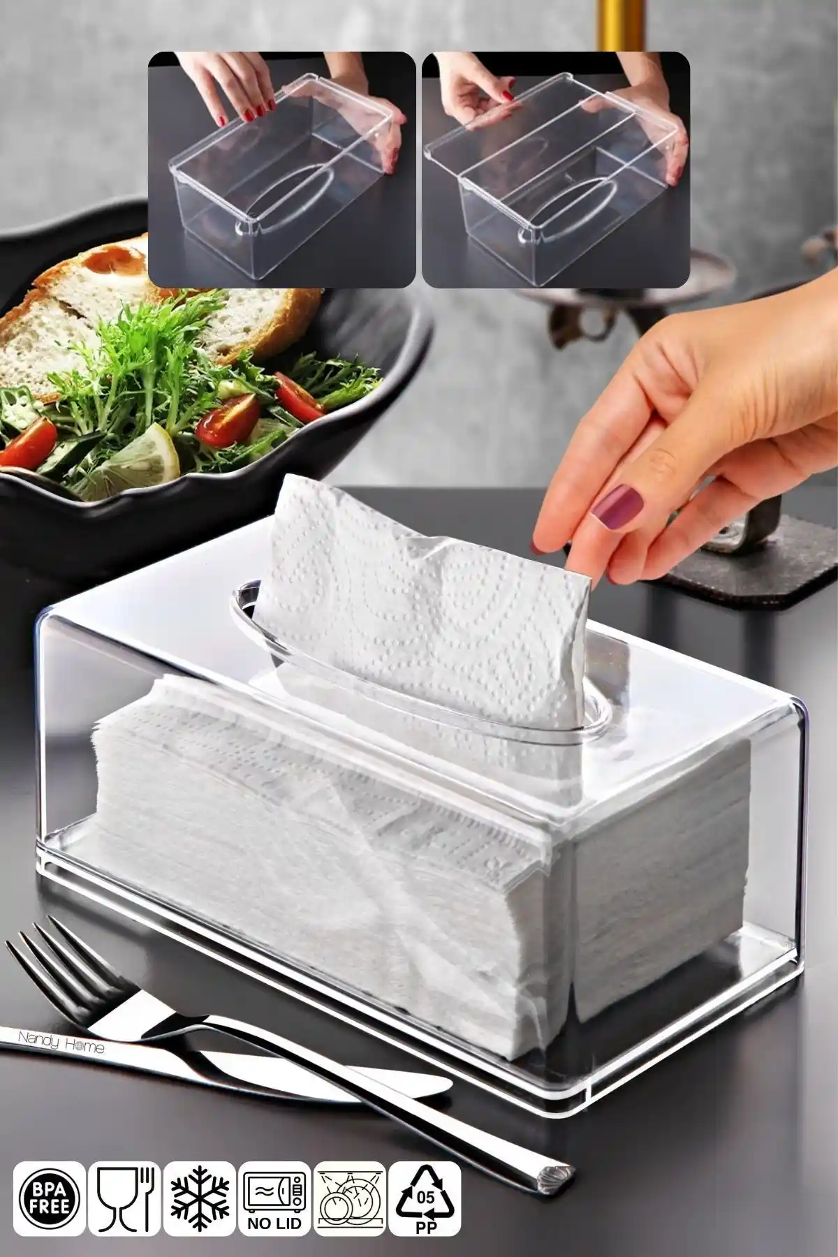 Nandy Home Ürünleri Karşılaştırması: Peçete Organizeri ve Vakumlu Saklama Kutusu