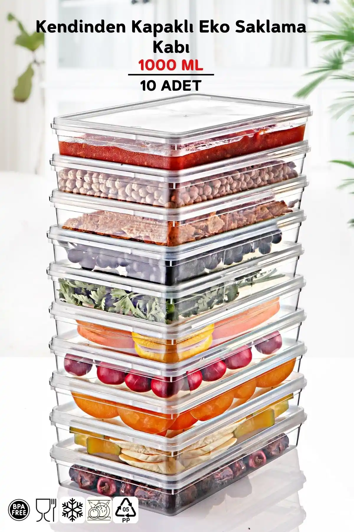 Nandy Home ve Simplicity Derin Dondurucu Saklama Kapları Karşılaştırması ve Özellikleri