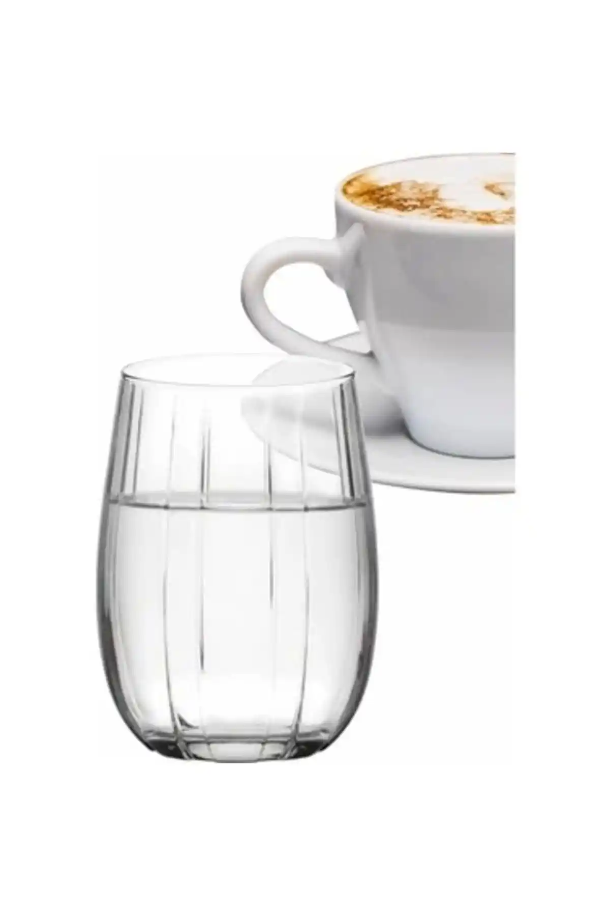 Paşabahçe 6'lı Lınka Kahve Yanı Su Bardağı Seti Modern ve Dayanıklı Tasarım