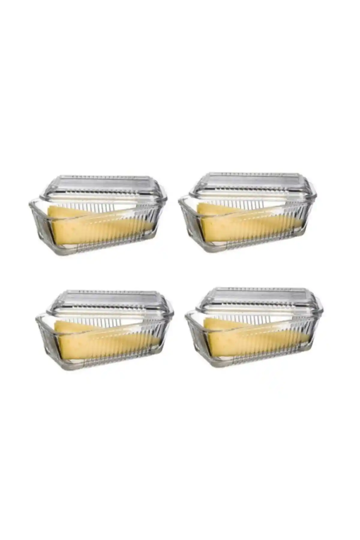 Paşabahçe Frigo Kapaklı Kahvaltılık Seti – Modern ve Şık Cam Saklama Kabı Çözümü